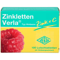 ZINKLETTEN Verla Raspberry Lozenges