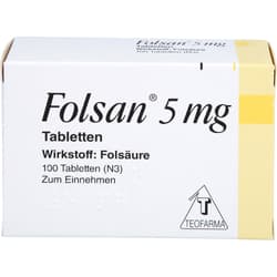 FOLSAN 5 mg Tabletten