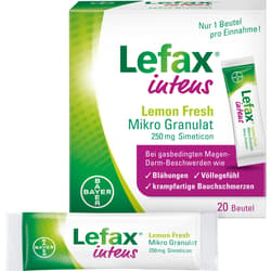 LEFAX intens Lemon Fresh Micro Granul.250 mg Sim.