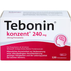 TEBONIN concentrate 240 mg film-coated tablets