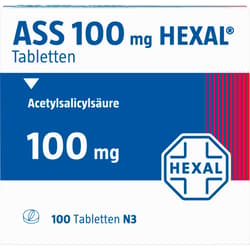 ASS 100 mg HEXAL Tabletten