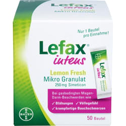 LEFAX intens Lemon Fresh Micro Granul.250 mg Sim.