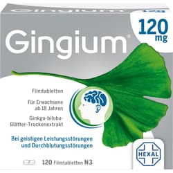 GINGIUM 120 mg Filmtabletten