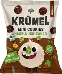 Krümel BIO Mini Monster Cookies - Haselnuss Kakao