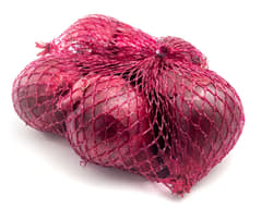 Zwiebeln rot, Netz