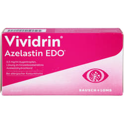 VIVIDRIN Azelastin EDO 0,5 mg/ml Augentr.Lsg.i.EDP