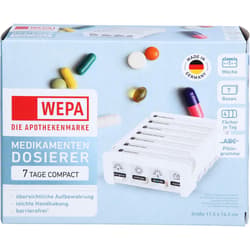 WEPA 7 Days Compact Weekly Magazine White
