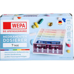 WEPA 7-day weekly magazine UV protection+ rainbow