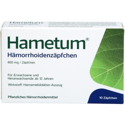 HAMETUM Hämorrhoiden Zäpfchen