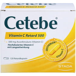 CETEBE Vitamin C Retardkapseln 500 mg