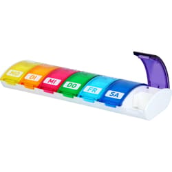 WEPA 1x7 Weekly Box UV Protection+ Rainbow