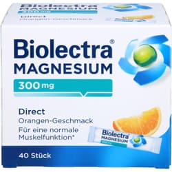 BIOLECTRA Magnesium 300 mg Direct Orange Sticks