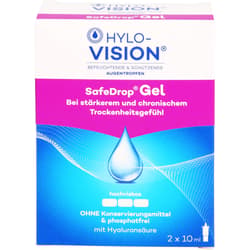 HYLO-VISION SafeDrop Gel eye drops