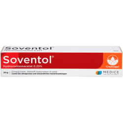 SOVENTOL hydrocortisone acetate 0.25% cream
