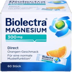 BIOLECTRA Magnesium 300 mg Direct Orange Sticks