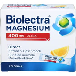 BIOLECTRA Magnesium 400 mg ultra Direct Zitrone