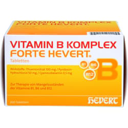 VITAMIN B KOMPLEX forte Hevert tablets
