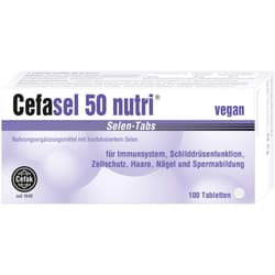 CEFASEL 50 nutri Selen-Tabs