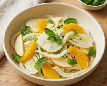 Fenchelsalat mit Orange und Minze