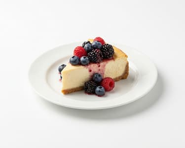 No-Bake Cheesecake mit Waldfrüchten