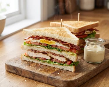 Klassisches Club Sandwich