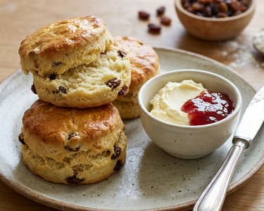 British Scones & Clotted Cream
