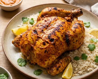 Indisches Hähnchen in Joghurt-Marinade