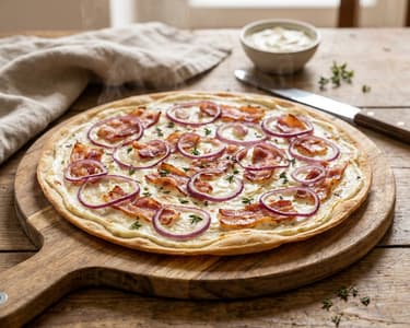 Klassischer Elsässer Flammkuchen V2