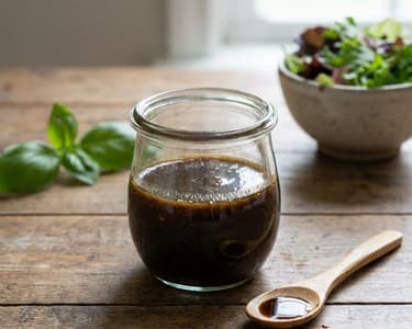 Klassisches Balsamico-Dressing