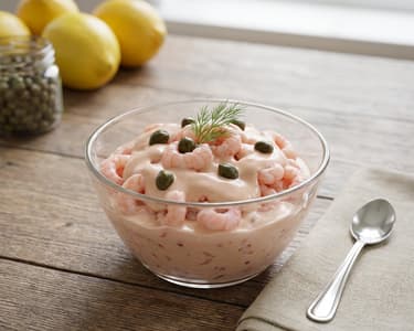 Garnelencocktail mit Kapern