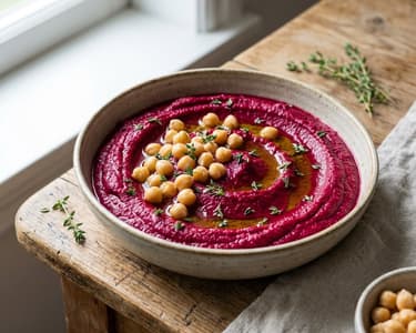Samtiges Rote-Bete-Püree mit Tahini