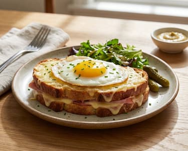 Croque Madame | French Breakfast Classic