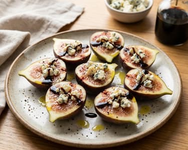 Figs with Blue Cheese