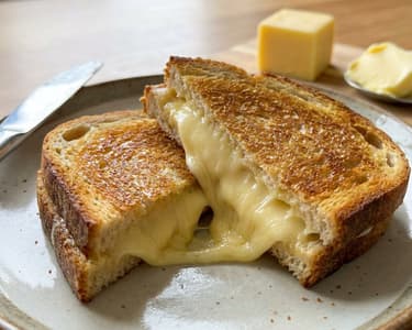 Gegrilltes Käsesandwich | Knuspriger Klassiker
