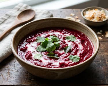 Beetroot Curry with Coconut Milk