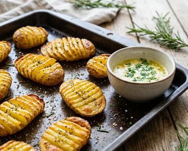 Oven Potatoes with Garlic Butter