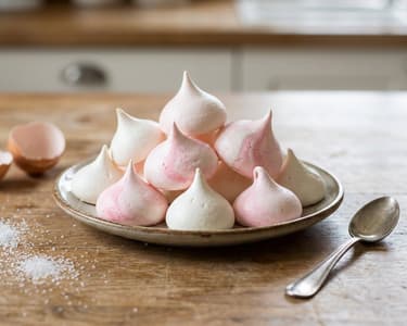 Luftige Baiser-Tupfen | Klassisches Meringue-Rezept