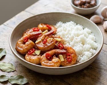 Garnelen in Tamarindensauce | Vietnamesisch & Schnell