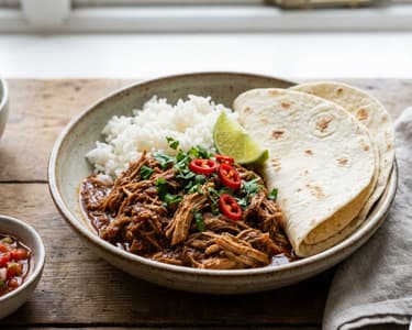 Saftiges Pulled Turkey aus dem Slow Cooker