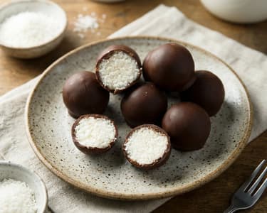 Kokos-Schoko-Kugeln