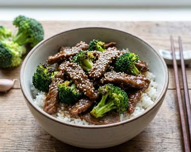 Chinese Beef with Broccoli