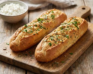 Knoblauch-Baguettes | Low Carb & Proteinreich
