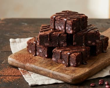 Juicy Chocolate Bean Brownies