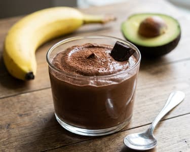 Bananen-Schokoladen-Mousse
