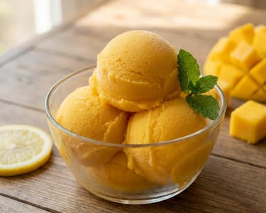 Mango-Sorbet