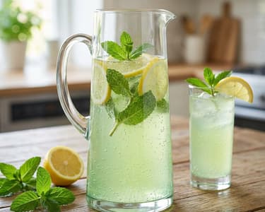 Refreshing Mint Lemonade