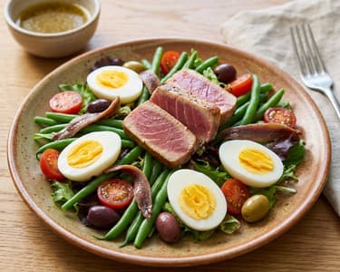 Salat Niçoise | Französischer Klassiker mit Thunfisch