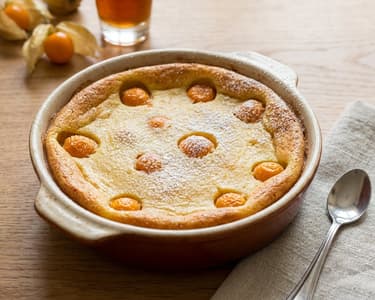 Clafoutis with Physalis | French Dessert Classic