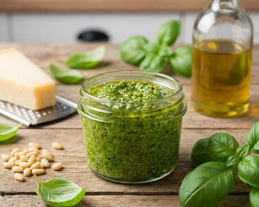 Klassisches Basilikum-Pesto