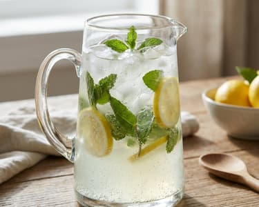 Refreshing Mint Lemonade